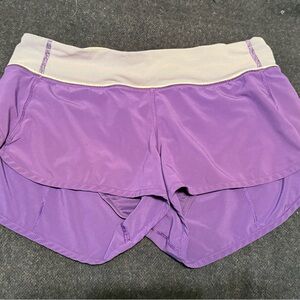 lululemon athletica Purple Athletic Shorts